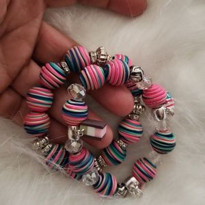 IceCream & Coffee Bracelet Set